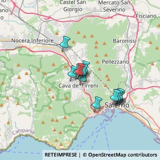 Mappa Via Eduardo de Filippis, 84013 Cava de' Tirreni SA, Italia (2.79308)