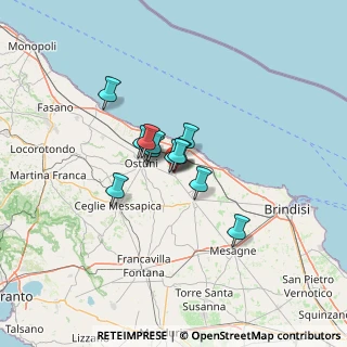 Mappa Via Cattedrale, 72012 Carovigno BR, Italia (7.81615)