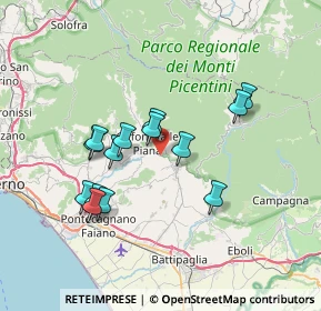 Mappa SP 26d, 84096 Montecorvino Rovella SA, Italia (6.86571)