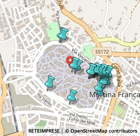 Mappa Piazza Plebiscito, 74015 Martina Franca TA, Italia (0.215)