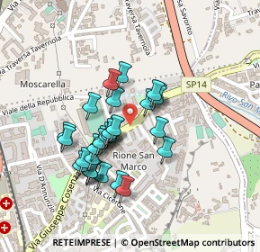 Mappa Via Giuseppe Martucci, 80053 Castellammare di Stabia NA, Italia (0.1931)