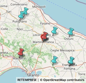 Mappa Via Stabile, 74015 Martina Franca TA, Italia (16.76917)