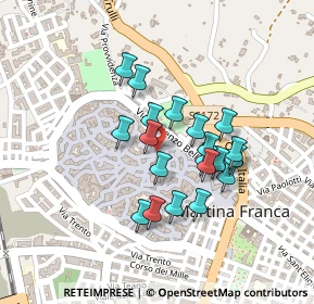 Mappa Via Stabile, 74015 Martina Franca TA, Italia (0.187)