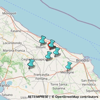 Mappa Piazza XXIV Maggio, 72012 Carovigno BR, Italia (9.08167)