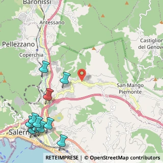 Mappa Via della Sanginella, 84135 Salerno SA, Italia (3.46182)