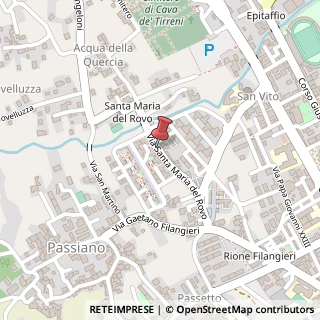 Mappa Via s. maria del rovo 128, 84013 Cava de' Tirreni, Salerno (Campania)