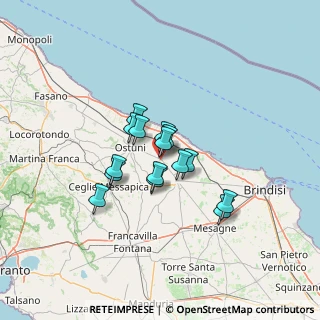 Mappa Via Patane', 72012 Carovigno BR, Italia (9.56067)