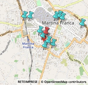 Mappa Via dei Giardini, 74015 Martina Franca TA, Italia (0.39846)