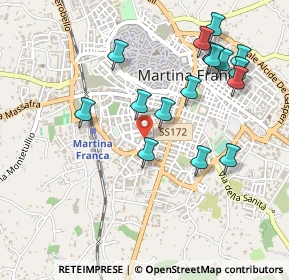 Mappa Via dei Giardini, 74015 Martina Franca TA, Italia (0.54875)