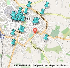 Mappa Via dello Stadio, 74015 Martina Franca TA, Italia (0.6135)