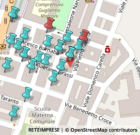 Mappa Via Pietro Gaona, 74015 Martina Franca TA, Italia (0.06071)