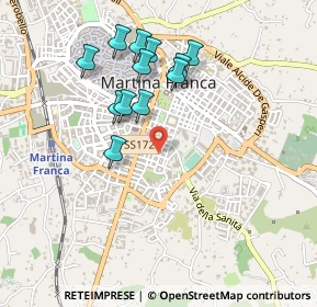 Mappa Via Pietro Gaona, 74015 Martina Franca TA, Italia (0.47583)