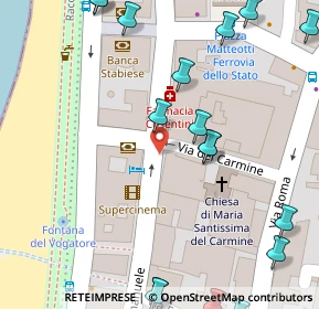 Mappa Via Gaeta, 80053 Castellammare di Stabia NA, Italia (0.1105)