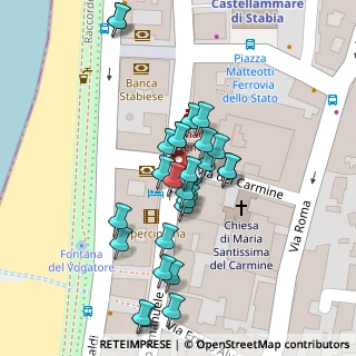 Mappa Via Gaeta, 80053 Castellammare di Stabia NA, Italia (0.03704)