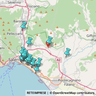 Mappa Via Santa Caterina, 84090 San Mango Piemonte SA, Italia (4.87833)