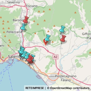 Mappa Via Santa Caterina, 84090 San Mango Piemonte SA, Italia (4.85)