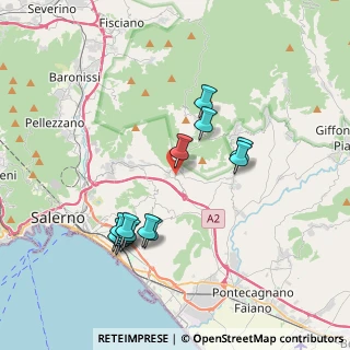 Mappa Via Santa Caterina, 84090 San Mango Piemonte SA, Italia (3.90923)