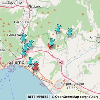 Mappa Via Santa Caterina, 84090 San Mango Piemonte SA, Italia (4.28727)