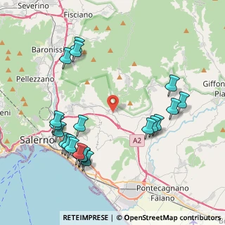 Mappa Via Santa Caterina, 84090 San Mango Piemonte SA, Italia (4.9545)