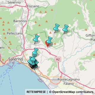 Mappa Via Santa Caterina, 84090 San Mango Piemonte SA, Italia (4.4795)