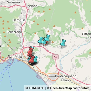 Mappa Via Santa Caterina, 84090 San Mango Piemonte SA, Italia (4.132)