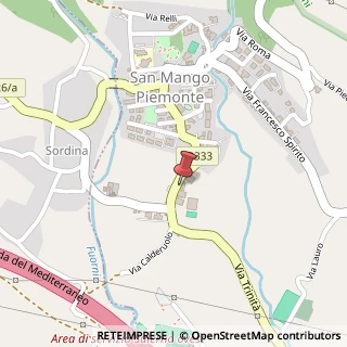 Mappa Via Santa Caterina, 43, 84090 San Mango Piemonte, Salerno (Campania)