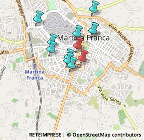 Mappa Via Giosuè Carducci, 74015 Martina Franca TA, Italia (0.38167)