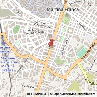 Mappa Via Taranto, 16, 74015 Martina Franca, Taranto (Puglia)