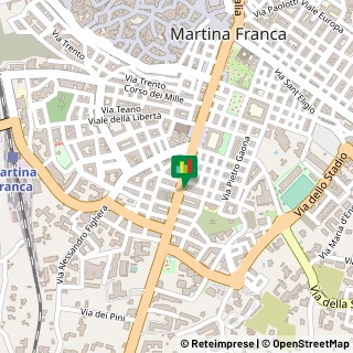 Mappa Via Taranto, 37, 74015 Martina Franca, Taranto (Puglia)