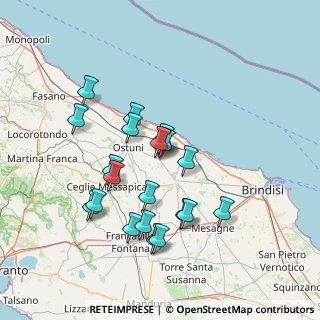Mappa Via Maresca, 72012 Carovigno BR, Italia (14.659)
