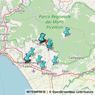 Mappa Via Pompeo d'Aiutolo, 84096 Montecorvino Rovella SA, Italia (6.26813)