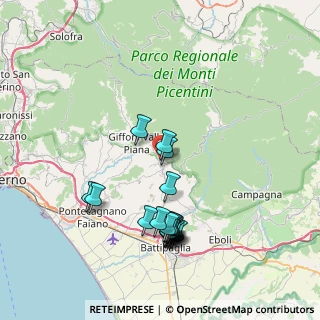 Mappa Via Pompeo d'Aiutolo, 84096 Montecorvino Rovella SA, Italia (8.4745)