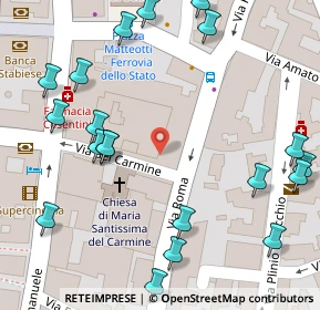 Mappa Via Roma, 80053 Castellammare di Stabia NA, Italia (0.093)