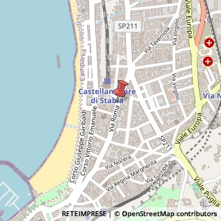 Mappa Via roma 75, 80053 Castellammare di Stabia, Napoli (Campania)