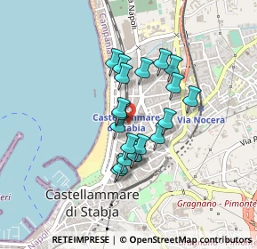 Mappa Via Roma, 80053 Castellammare di Stabia NA, Italia (0.344)