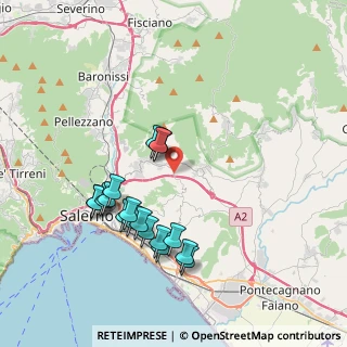 Mappa Via Rufoli, 84124 Salerno SA, Italia (4.04833)