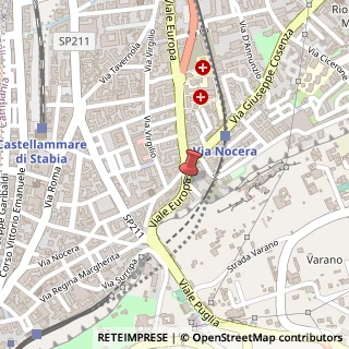 Mappa Viale Europa, 175, 80053 Castellammare di Stabia, Napoli (Campania)