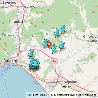 Mappa Via Roscigno, 84090 San Mango Piemonte SA, Italia (4.07875)