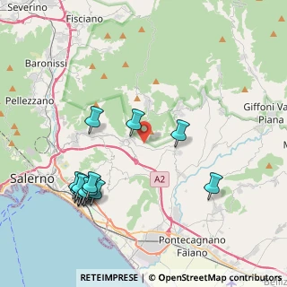 Mappa Via Roscigno, 84090 San Mango Piemonte SA, Italia (4.90214)