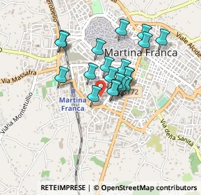 Mappa Via dei Fiori, 74015 Martina Franca TA, Italia (0.351)