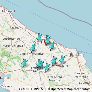 Mappa Via Tito Schipa, 72012 Carovigno BR, Italia (14.45846)