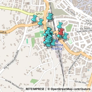Mappa Via Guglielmi, 74015 Martina Franca TA, Italia (0.12308)