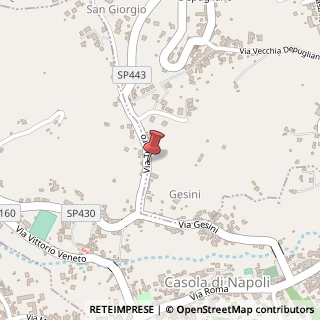 Mappa Via Tuoro, 12, 80050 Lettere, Napoli (Campania)