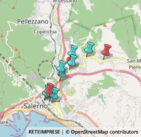 Mappa Viale Giuseppe Bottiglieri, 84135 Salerno SA, Italia (1.57909)