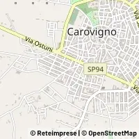 Mapa Carovigno