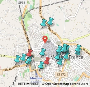Mappa Via Arco Raguso, 74015 Martina Franca TA, Italia (0.572)