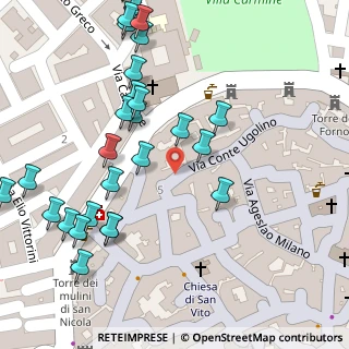 Mappa Via Arco Raguso, 74015 Martina Franca TA, Italia (0.08214)
