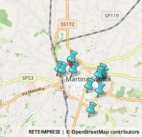 Mappa Via Arco Raguso, 74015 Martina Franca TA, Italia (0.76727)