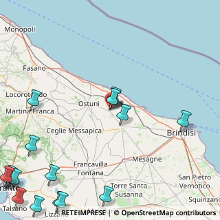 Mappa Via Enrico de Nicola, 72012 Carovigno BR, Italia (30.25611)