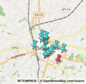 Mappa Via Milano Agesilao, 74015 Martina Franca TA, Italia (0.59231)